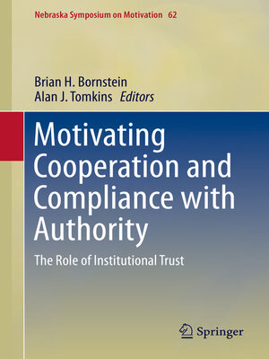 cover image of Motivating Cooperation and Compliance with Authority